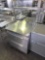 Randell 32 in. 2 Drawer Worktop Refrigerator with Stainless Steel Overshelf