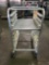 Half Size 10 Space Aluminum Sheet Pan Rack on Casters
