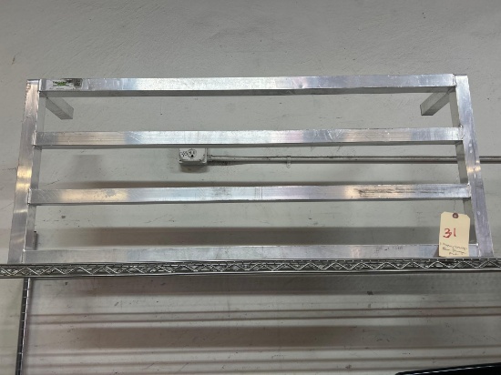 Regency 20 in. x 48 in. Aluminum Dunnage Rack