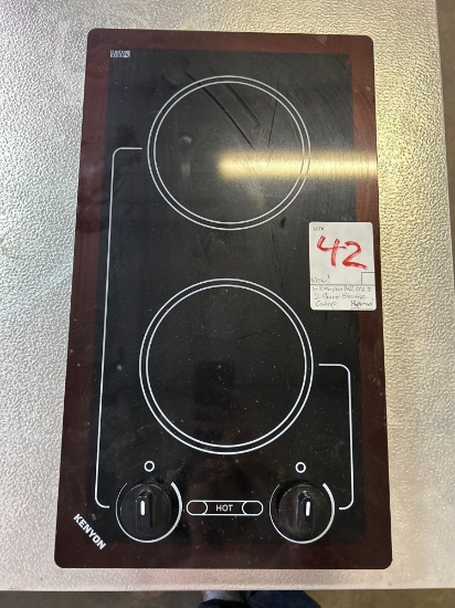 New Kenyon Mdl. CAR2 2 Burner Drop In Electric Cooktop