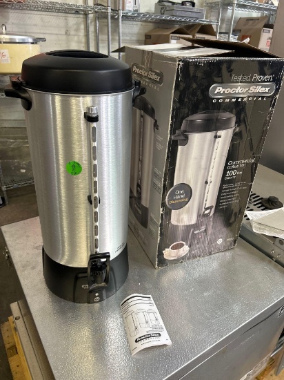 Proctor Silex Mdl. 45100 100 Cup Commercial Coffee Urn