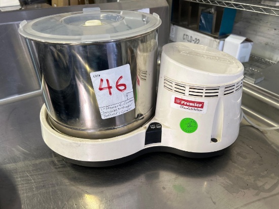 Premier Compact Chocolate Stone Grinder Melanger Refiner