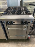 Montague Grizzly 24 in. 4 Burner Gas Range and Oven