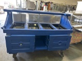 Cambro 72 in. Mobile Salad Bar