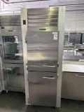 Traulsen 2 Half Door Freezer with Pan Glides