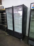 Imbera 2 Glass Dr. Refrigerator