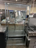 36 in. x 18 in. 4 shelf Chrome Wire Rack