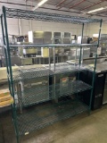 New - 18 in. x 60 in. 5 Shelf Epoxy Wire Rack