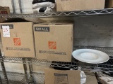 Wide Rimmed White Ceramic Bowls