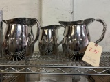 Winco Stainless Steel Water Pitchers