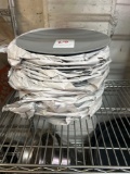 New Zieng 12 in. Gray Ceramic Plates
