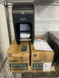 New Georgia Pacific 2 Roll Vertical Tissue Dispensers