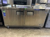 Everest 60 in. Undercounter Refrigerator.