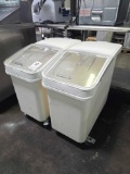 Winco 27 gal. Ingredient Bins