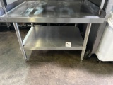 36 in. x 30 in. All Stainless Steel Equipment Stand