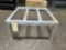 24 in. x 24 in. Aluminum Dunnage Rack