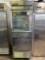 True Half Glass Half Solid Door Refrigerator