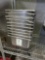 Half Size X 6 in. Stainless Steel Pans
