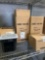 New Cambro Sixth X 6 in. Black Plastic Food Pans with Translucent Lids