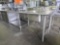 90 in. x 30 in. All Stainless Steel Table with 20 in. x 20 in. Right Side Sink