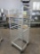 Aluminum Food Pan Rack on Casters