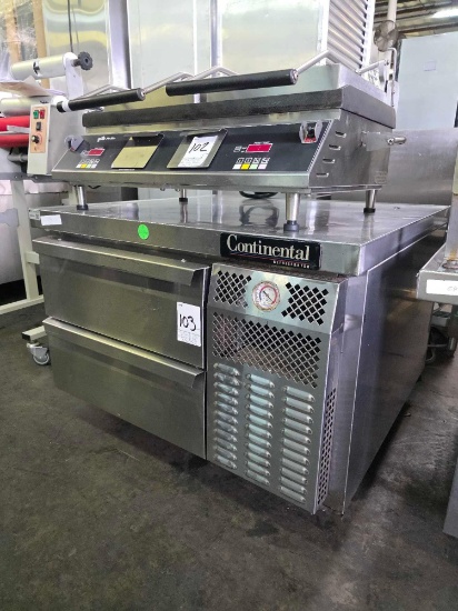 Continental 36 in. 2 Drawer Chef Base
