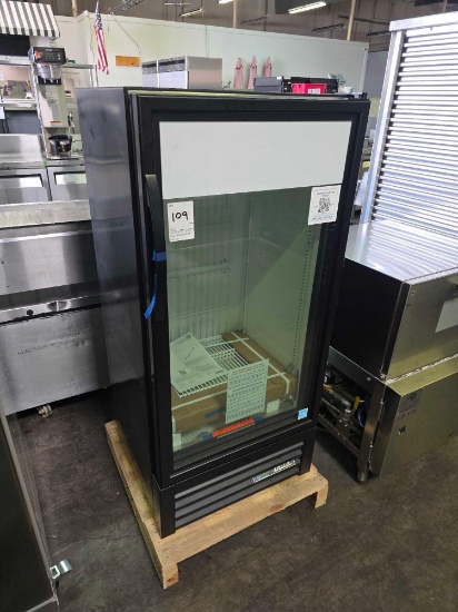 New - True Glass Door Half Size Merchandiser Freezer