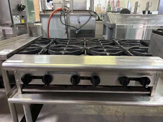 American Range 36 in. 6 Open Burner Gas Range