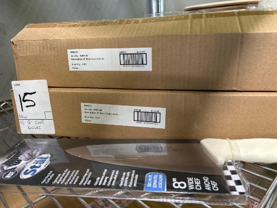 New Winco 8 in. Chefs Knives