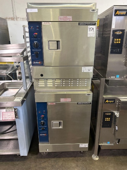 Stella Sirius 4 & 6 Pan Gas Convection Steamers