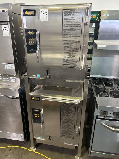 AccuTemp Evolution Double Stack Gas Boilerless Steamer