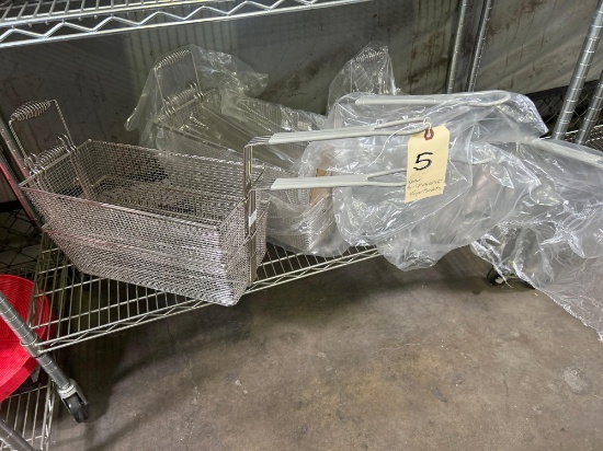 New 17 in. x 8.25 in. x 6 in. Fryer Baskets