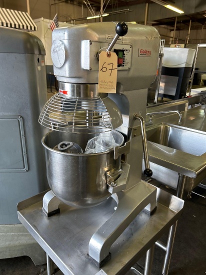 Galaxy 20 qt. Mixer with Bowl, Hook, Whip, and Paddle