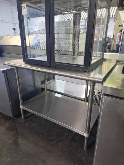 48 in. x 30 in. All Stainless Steel Table
