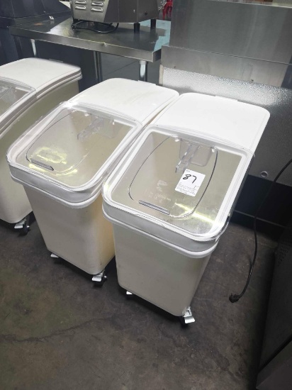 Winco 27 gal. Ingredient Bins