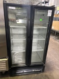 True GDM 30 2 Glass Dr. Refrigerator