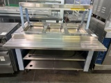 Serv O Lift Mdl. PHF 3 49 in. 3 Pan Electric Hot Food Station on Casters