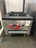 American Range Single Gas Stock Pot Range