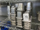Ninth x 4 in. Stainless Steel Pans