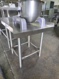 24 in. x 24 in. Stainless Steel Equipment Stand
