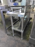 GSW 12 in. x 30 in. All Stainless Steel Equipment Stand