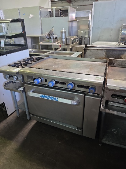 Imperial 36 in. Gas Griddle with Oven
