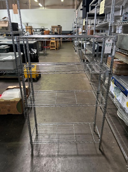 36 in. x 14 in. 4 shelf Wire Rack