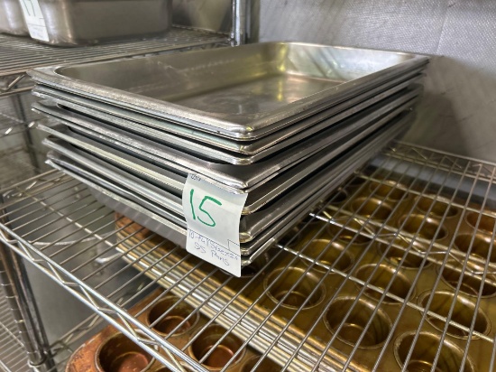 Full Size x 2 in. Stainless Steel Pans