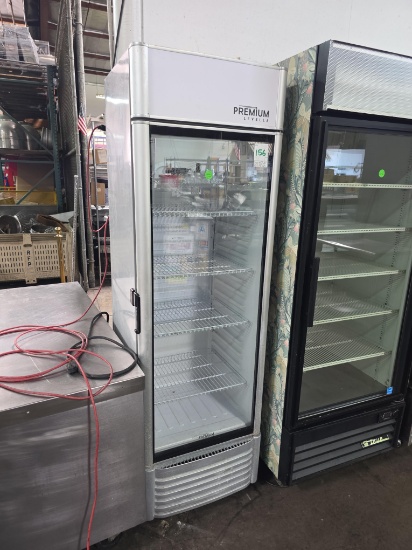 Premium Levella 12.5 cu. ft. Glass Door Merchandiser Refrigerator
