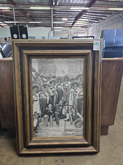49 in. x 36 in. Framed Bandolera Picture