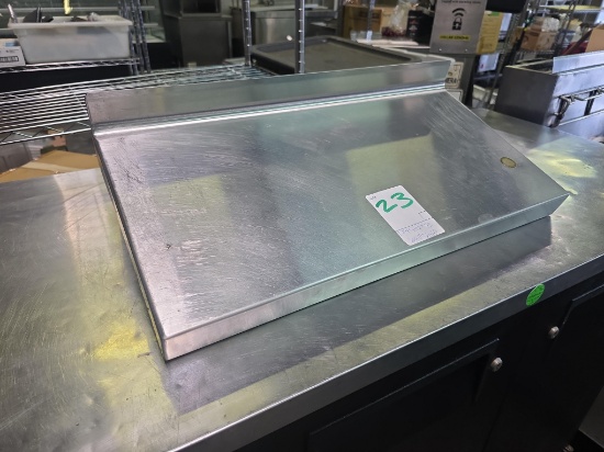 24 in. X 12 in. Stainless Steel Wall Shelf