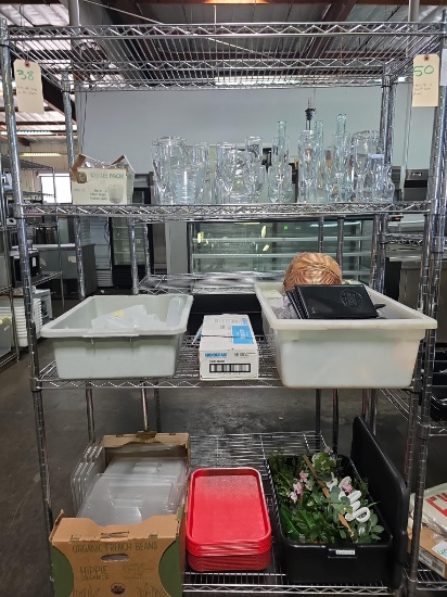 Assorted Items on this Rack