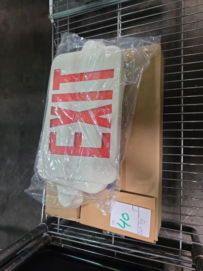 New LED Exit Sign