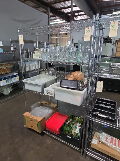 48 in. x 18 in. 4 Shelf Wire Rack